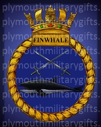 HMS Finwhale Magnet